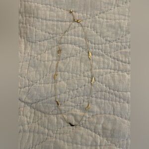 ✨💛 Kate Spade Gold & Crystal Sandpiper Long Necklace 💛✨